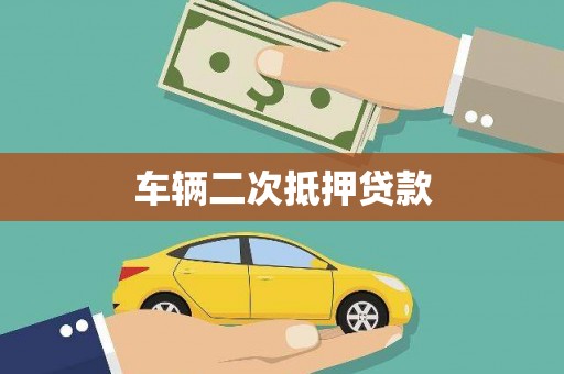 平武车辆二次抵押贷款