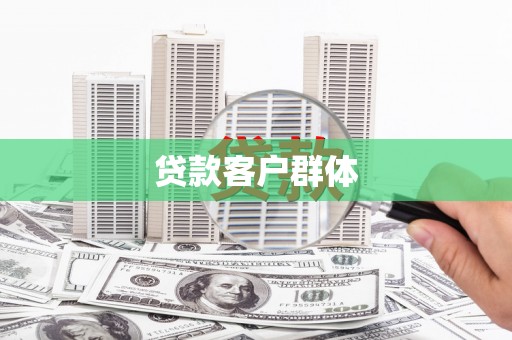 平武贷款客户群体