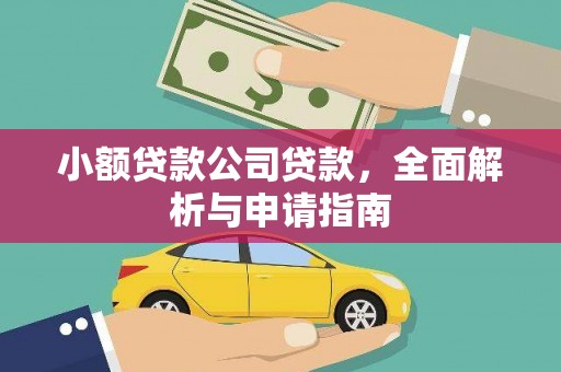 平武小额贷款公司贷款，全面解析与申请指南