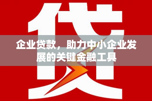 平武企业贷款，助力中小企业发展的关键金融工具