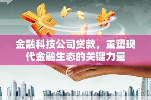 平武金融科技公司贷款，重塑现代金融生态的关键力量