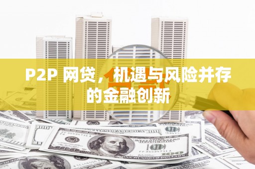 平武P2P 网贷，机遇与风险并存的金融创新