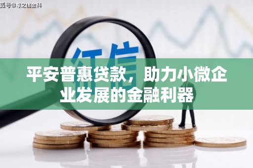 平武平安普惠贷款，助力小微企业发展的金融利器