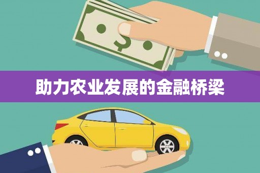 平武助力农业发展的金融桥梁